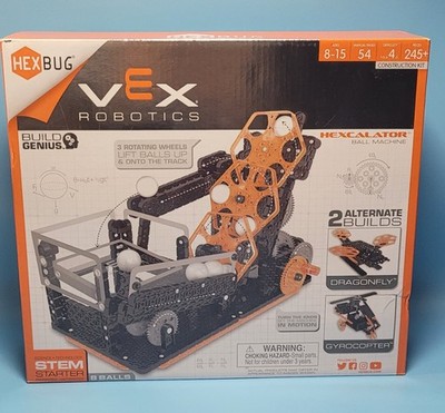 HEXBUG VEX Robotics Hexcalator Ball Machine STEM Construction Kit 245+ Pcs NIB
