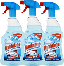 Image of Windolene Glass & Shiny Surfaces Diamond Shine, Pack 3 X 750Ml, Streak-Free Clea