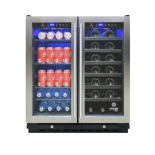 Vinotemp  EL-30SWCB2D - 2 Zone - 30" Beverage & Wine Cooler - $1,899  NEW in BOX