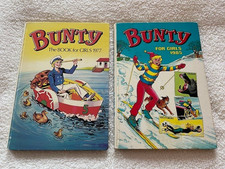 Bunty The Book for Girls 1977 & 1985 Annuals