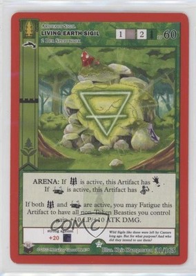 2020-Current MetaZoo - Various Promos Living Earth Sigil (Target Big Box) #31