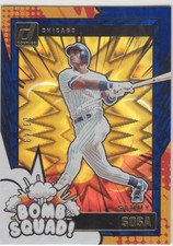 2024 Donruss Insert Bomb Squad! Blue Xplosion /49 SAMMY SOSA #18 Cubs