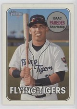 2018 Heritage Minor League Edition Team Color Change 12/25 Isaac Paredes #73 1b3