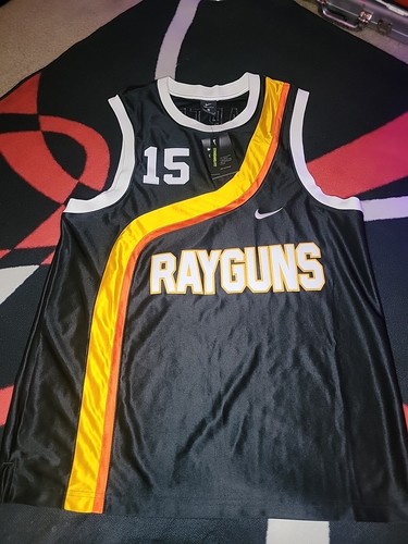 Nike Roswell Rayguns Vince Carter #15 Basketball Jersey NBA New NWT Size L