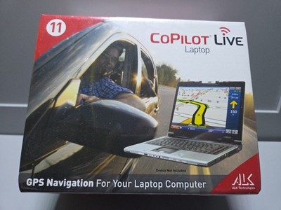 COPILOT LIVE 11 For Laptop GPS Navigation For LAPTOPS CP11NA BT New Sealed