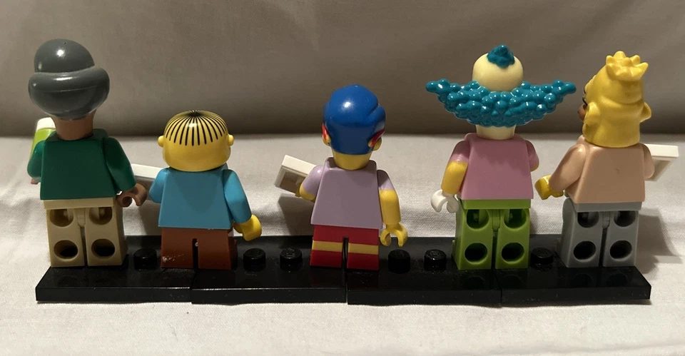Lego Simpsons Minifigs Series 1 Lot of 10 Retired  - Image 3 of 4