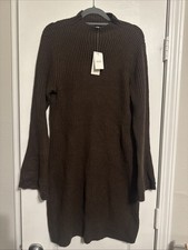 Abercrombie & Fitch Brown Jumper Dress XL