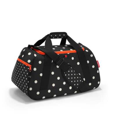 reisenthel activitybag mixed dots MX7051 schwarz Sporttasche Reisetasche