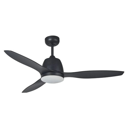 MEF1333MM Martec Elite AC 48" 1220mm Ceiling Fan+20W LED Light Black ABS Blades - Picture 2 of 15