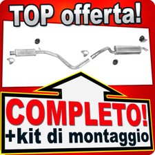Scarico Completo per FIAT STILO 1.9 D JTD MJT Multi Wagon Familiare 2002-2007