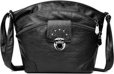 Women Crossbody Shoulder Bag Ladies Handbags Soft PU Leather Messenger Bag
