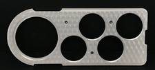 1948 1949 1950 Ford Truck 5 Hole Dash Panel Insert Engine Turned Billet Aluminum 1948 1949 1950 Ford Truck 5 Hole Dash Panel Insert Engine Turned Billet Aluminum