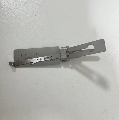 Schlüsseldecoder perfekte Übereinstimmung für Schlüssel Picking Haken Werkzeug Edelstahl SS001 PRO - Bild 9 von 11