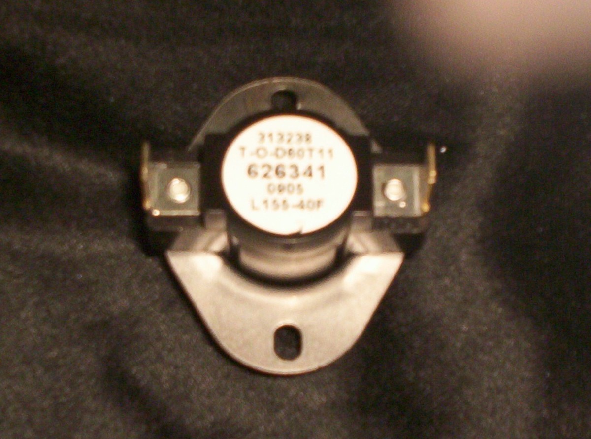626341 Nordyne, Intertherm, Miller Gas Furnace Limit Switch OEM