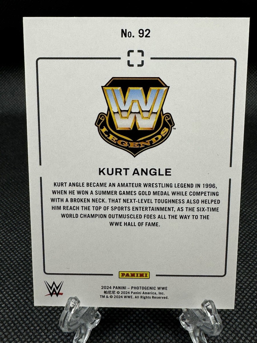 Kurt Angle #92 2024 Panini Photogenic WWE | eBay