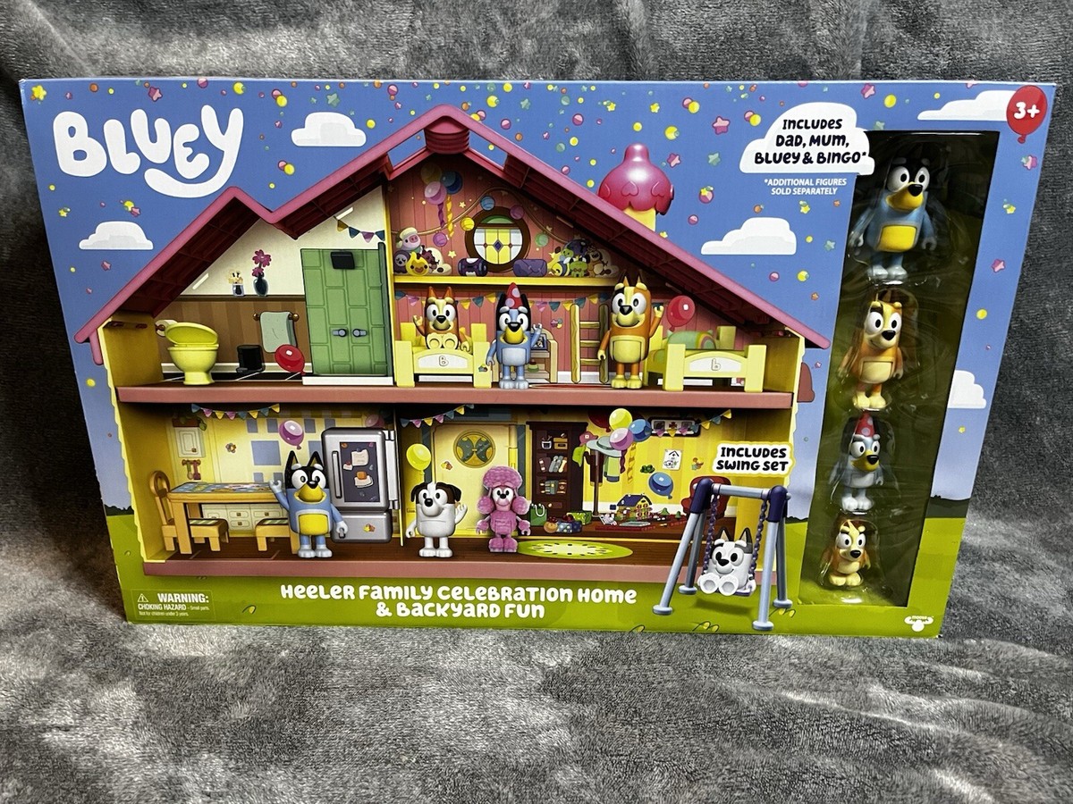 Moose Enterprise Bluey's Ultimate 40+ Piece Mega Play Set for sale