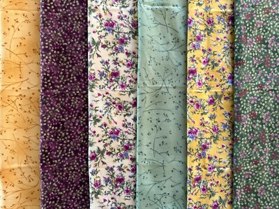 Fall Florals & Foliage Rhapsody Southsea Imports Plum Mustard Yellow Sage Green