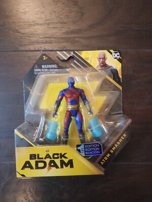 Spin Master DC Movie Black Adam Atom Smasher 4  Figure 1st Edition New 2022 T23