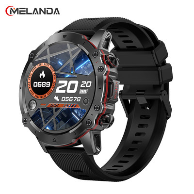MELANDA 2023 Bluetooth Call Smart Watches Men Waterproof Multi Sports Heart Rate