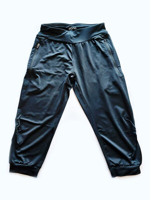 Eono Essentials Damen Sporthose Freizeit Running Capri Pants Jogger Jogginghose 