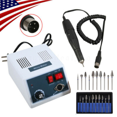 Dental Lab Marathon Handpiece 35K RPM Electric Micromotor Polisher A/B Kit MX