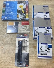 Derwent Sketching Pencils 3Pk,Staedtler 3Pks Of Drawing Pencils,DRAWING BUNDLE