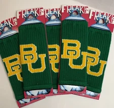 Lot Of 5 Freaker USA Bottle Can Beverage Insulator, Koozie “Baylor University”