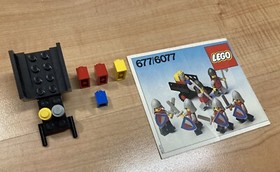 Vintage Lego Castle 677 /6077 Knight's Procession Complete with Instructions