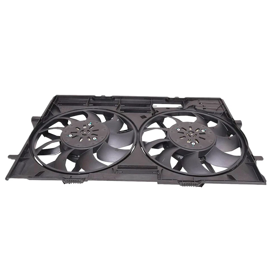 Compatível com Audi Q5 S5 A6 A7 Quattro 2012-2018 conjunto de ventilador de refrigeração do radiador 4H0121207B - Imagem 3 de 4