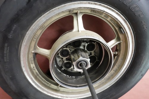 1988-1998 Yamaha VIRAGO 750 XV750 Rear Wheel Rim Tire 140/90-15 - 第 9/12 張圖片