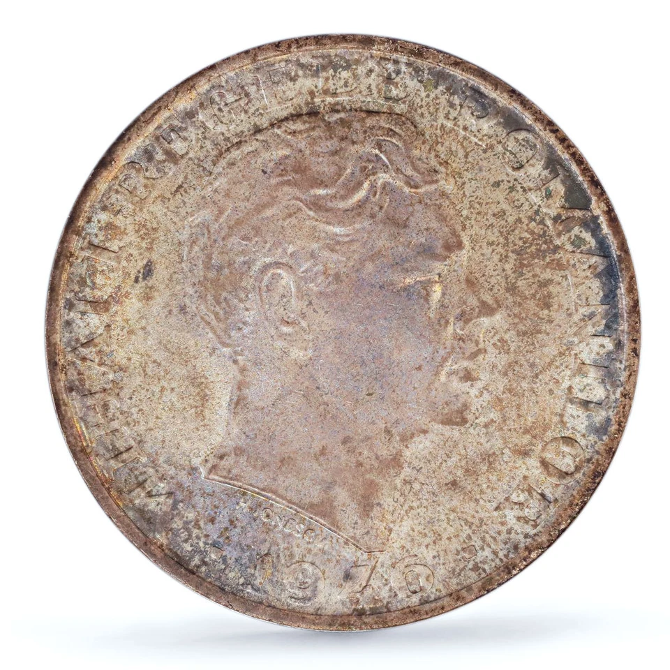 Romania 25000 lei King Mihai Michael I Coinage KM-70 MS63 PCGS silver coin 1946 - Image 3 of 4