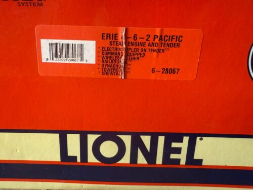 Lionel 6-28067 Odyssey Pacific 4-6-2 Lokomotive & Tender Spur O - Bild 7 von 7