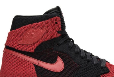 Nike Air Jordan 1 Flyknit Banned Bred size 9.5 and 10 Air Jordan 1 Retro High OG Flyknit “Bred” - Men main image 2