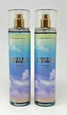 2 BATH  BODY WORKS CONFETTI DAYDREAM FINE FRAGRANCE MIST BODY SPRAYS 8 OZ NEW