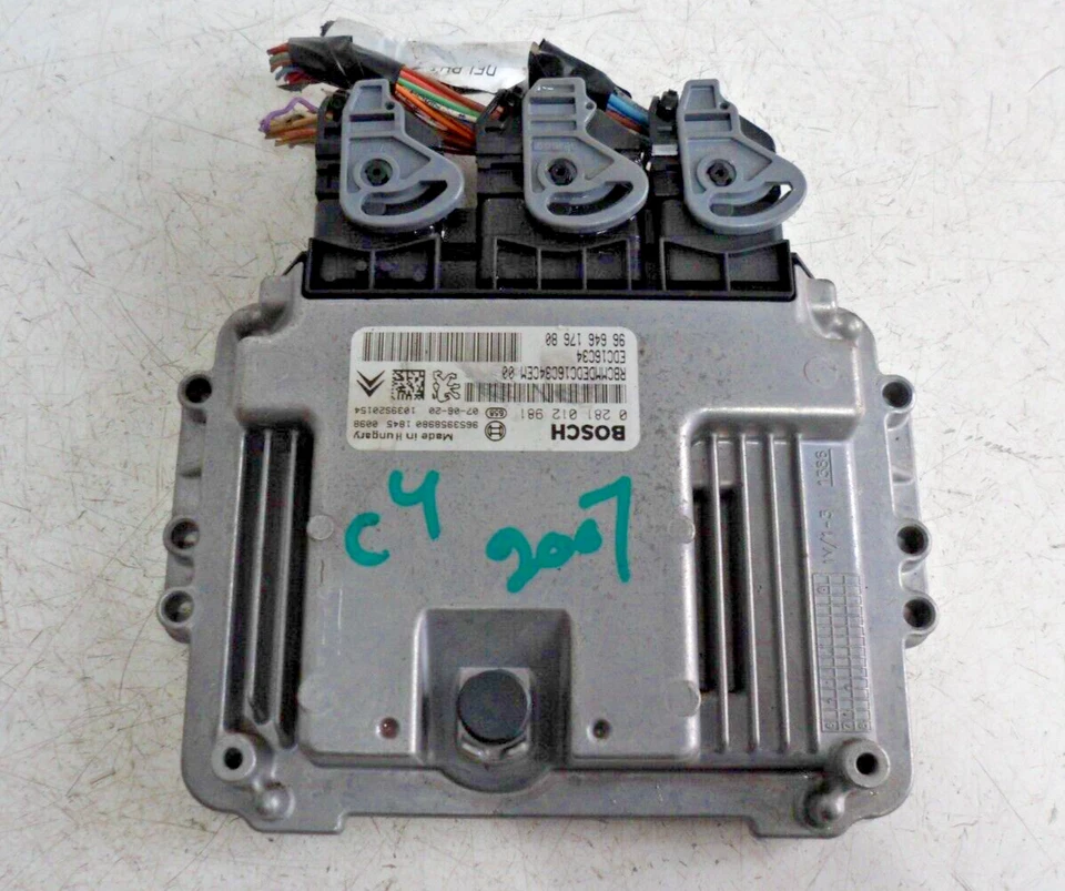 CITROEN C4 GRAND PICASSO MK1 2007 ECU ENGINE CONTROL UNIT MODULE 9664617680