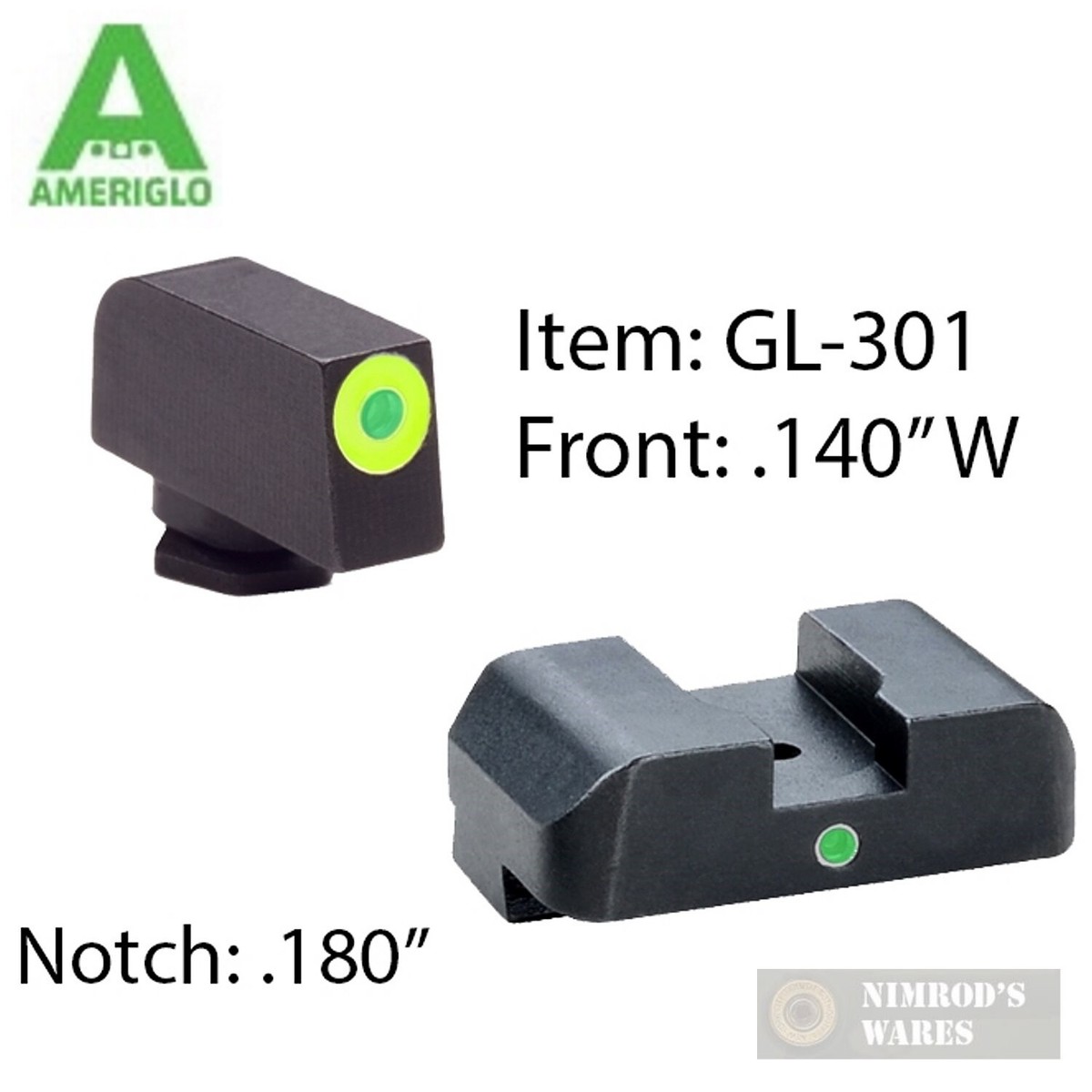 GLOCK FLAT SHOE W/SPRING GEN 3 4 (17 19 22 23 26 PSA DAGGER