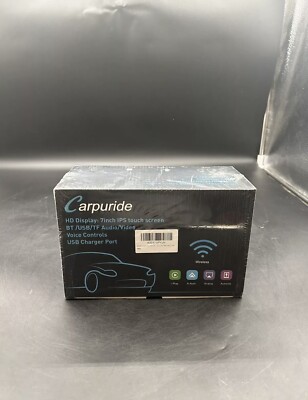 CARPURIDE W703 Portable Smart Multimedia Dashboard Console for CarPlay & Android