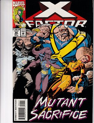 X-FACTOR Vol. 1 # 94 September 1993 MARVEL Comics - Trading Card
