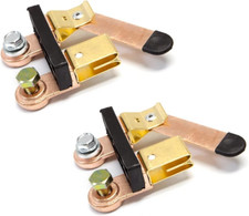 2PCS Side Post Battery Disconnect Switch 12V/24V 250/750A Knife Blade Isolator