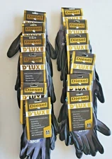 12-Pair Diesel D’LUXE Glove Ultra-Lightweight breathable Smooth palms Small - XL