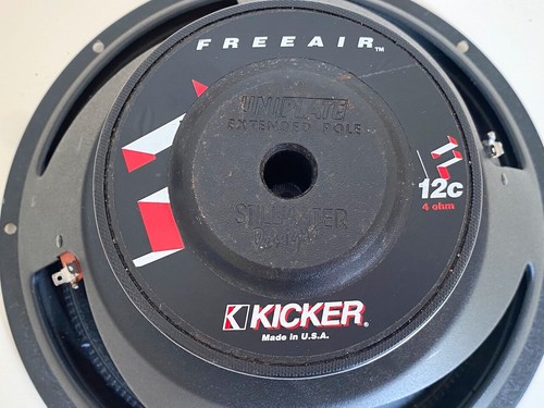 Awesome Vintage KICKER FreeAir F12C Competition Subwoofer Made in USA - 400W 12" - Picture 5 of 8
