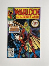 Orologio Warlock And The Infinity #1 (1992) 9,4 quasi nuovo Marvel numero chiave 1° Infinity Wa