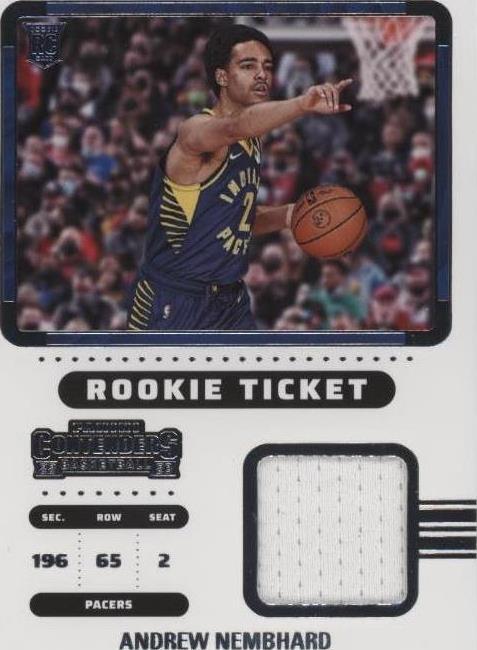 2022-23 Panini Contenders - Andrew Nembhard #RTS-ANI - 1 of 2