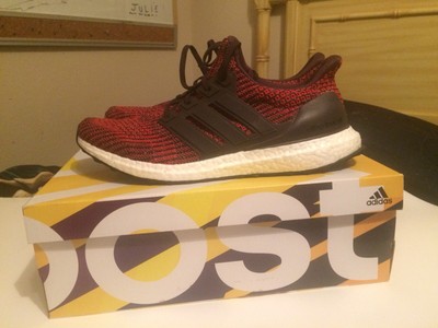 Men's Adidas Ultra Boost 4.0 Night Red/ Noble Maroon CM8115