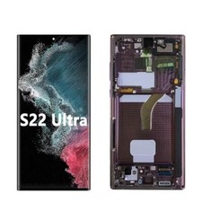 For Samsung Galaxy S22 Ultra 5G S908U OLED LCD Display Touch Screen Replacement