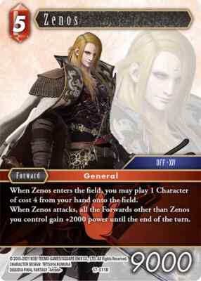 Zenos Foil - 17-011R NM - Final Fantasy