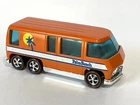 💚⭐️Hot Wheels GMC Motorhome - Palm Beach 1977 Orange - CUSTOM REDLINE MINT