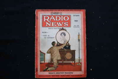 1926 MAY RADIO NEWS MAGAZINE - THIS IS SO SUDDEN COVER - E 10564