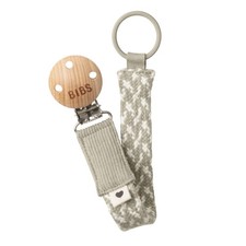 - Pacifier Clip - Sand/Vanilla