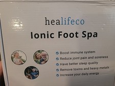 ionic foot spa bath detox HealifeCo